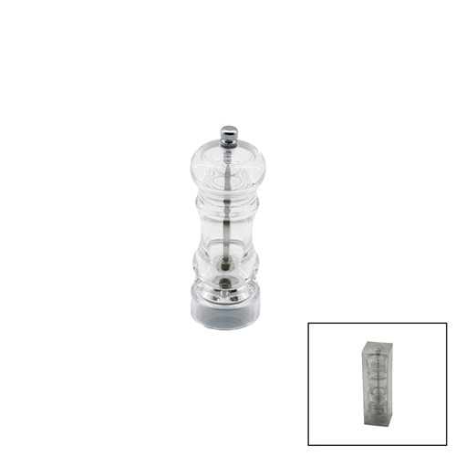 KÜÇÜK ŞEFFAF MİKA KRİSTAL PLASTİK BAHARAT ÖĞÜTÜCÜ (5047)