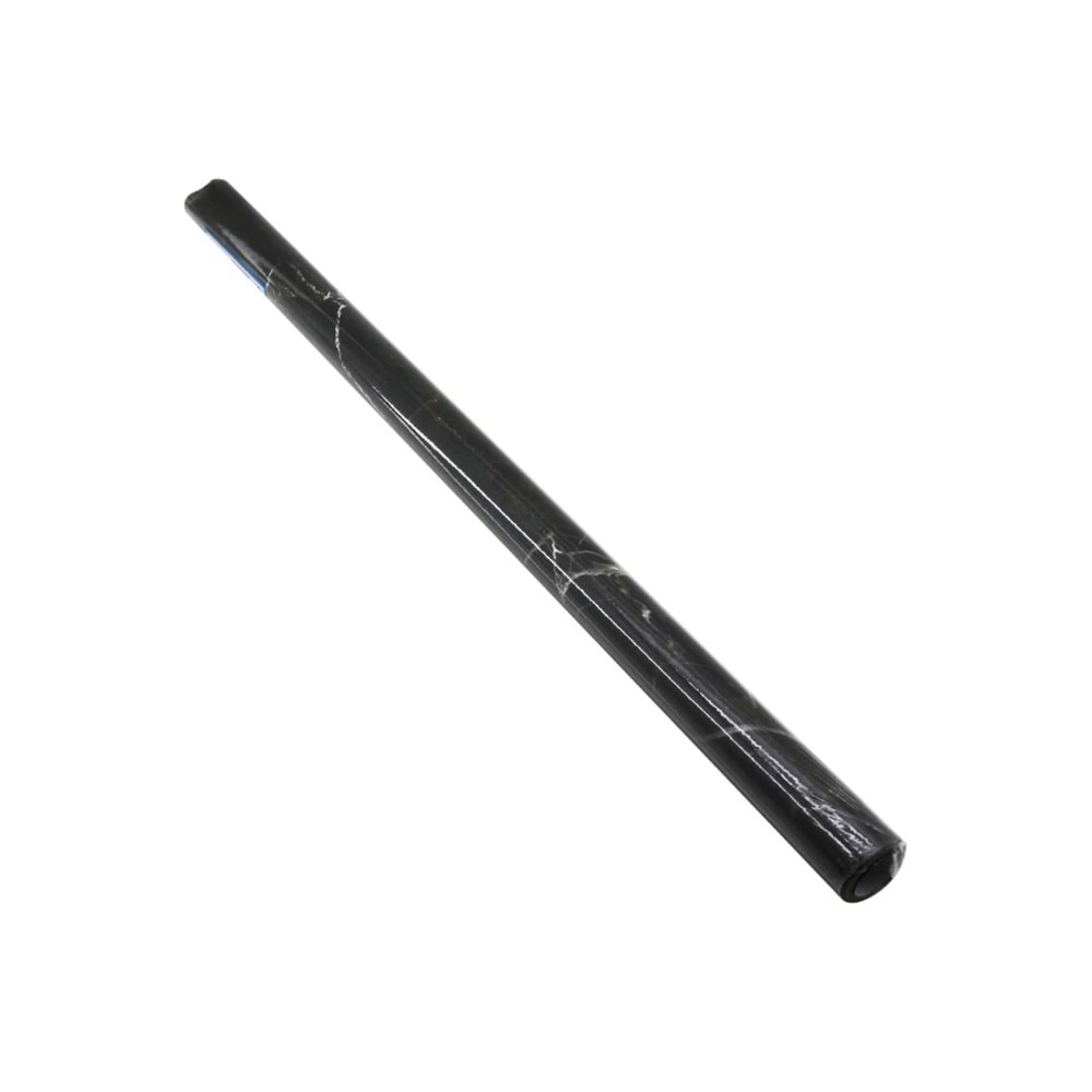 60CM X 3MT - SİYAH MERMER TEZGAH ÜSTÜ YAPIŞKANLI FOLYO STİCKER (5047)