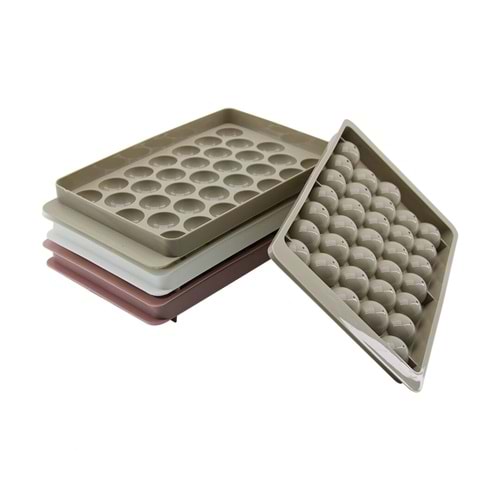 33LÜ MİNİ TOP KÜRE BUZLUK RENKLİ PLASTİK (5047)