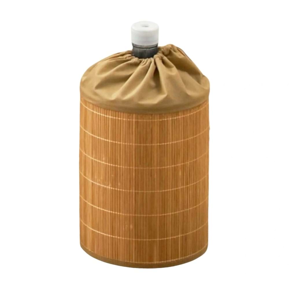 BAMBU HASIR=42X35CM DAMACANA KILIFI BÜZÜLEBİLİR AĞIZ BEZLİ=42X18CM (5047)