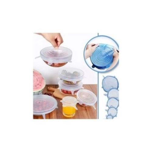 6 PARÇA SİLİKON KAPAK VAKUM BONE (5047)