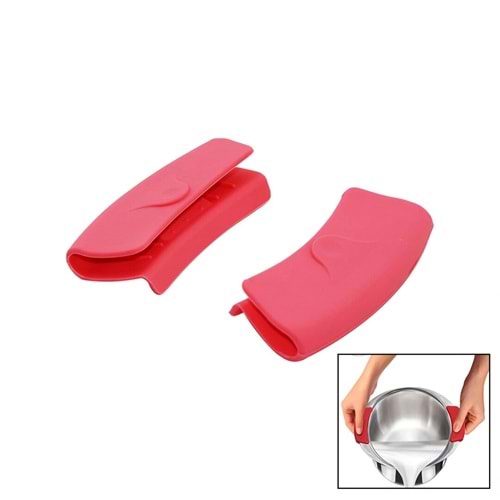 2PCS SİLİKON TENCERE TAVA TUTUCAK (5047)