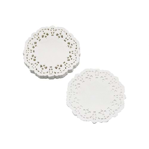 20PCS DANTEL KAĞIT BARDAK ALTLIK (5047)