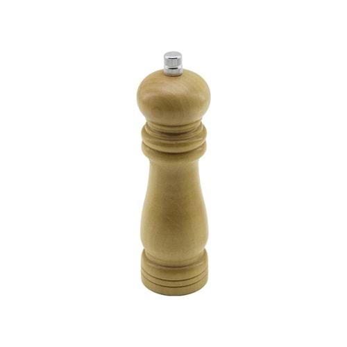 KÜÇÜK= ÇAP: 4.5CM - UZUNLUK: 15CM AHŞAP TUZ - BAHARAT ÖĞÜTÜCÜ (5047)