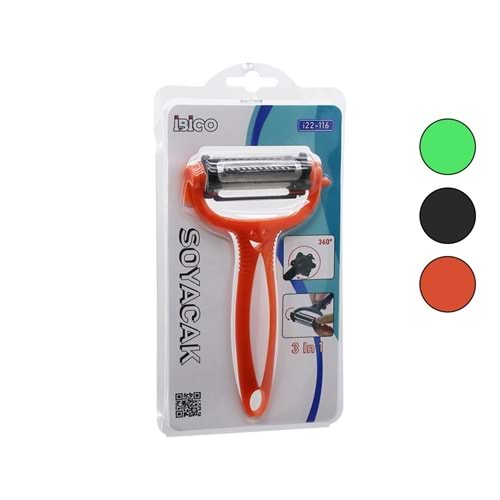 3IN1 METAL SOYACAK PLASTİK SAPLI (5047)