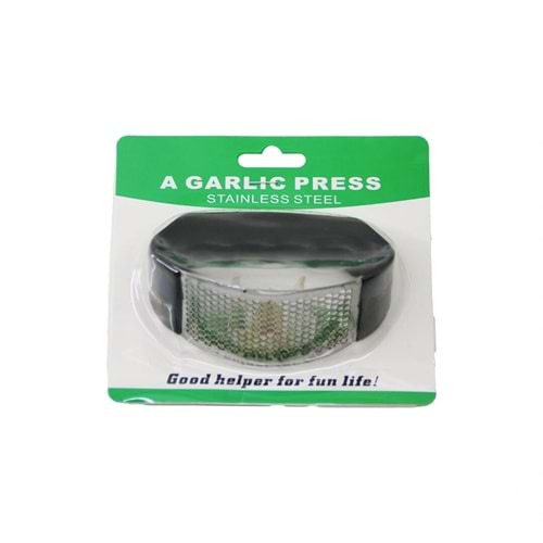 GARLIC PRESS METAL ZIRH MODELİ SARIMSAK EZİCİ PLASTİK TUTAMAÇLI (5047)