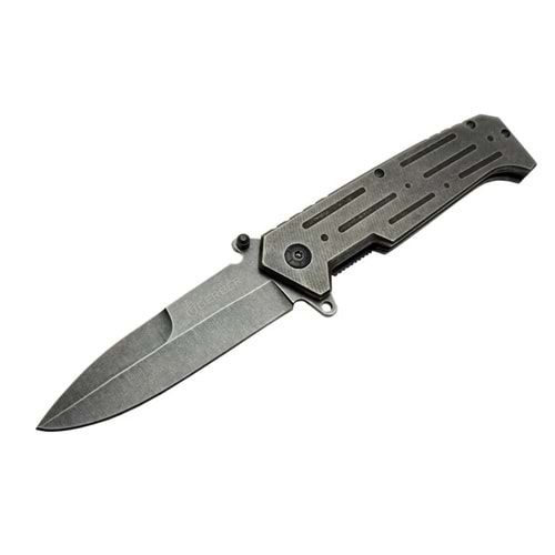 Gb B033a Eskitme Kamp Çakı 22 Cm - Metal Sap, Otomatik