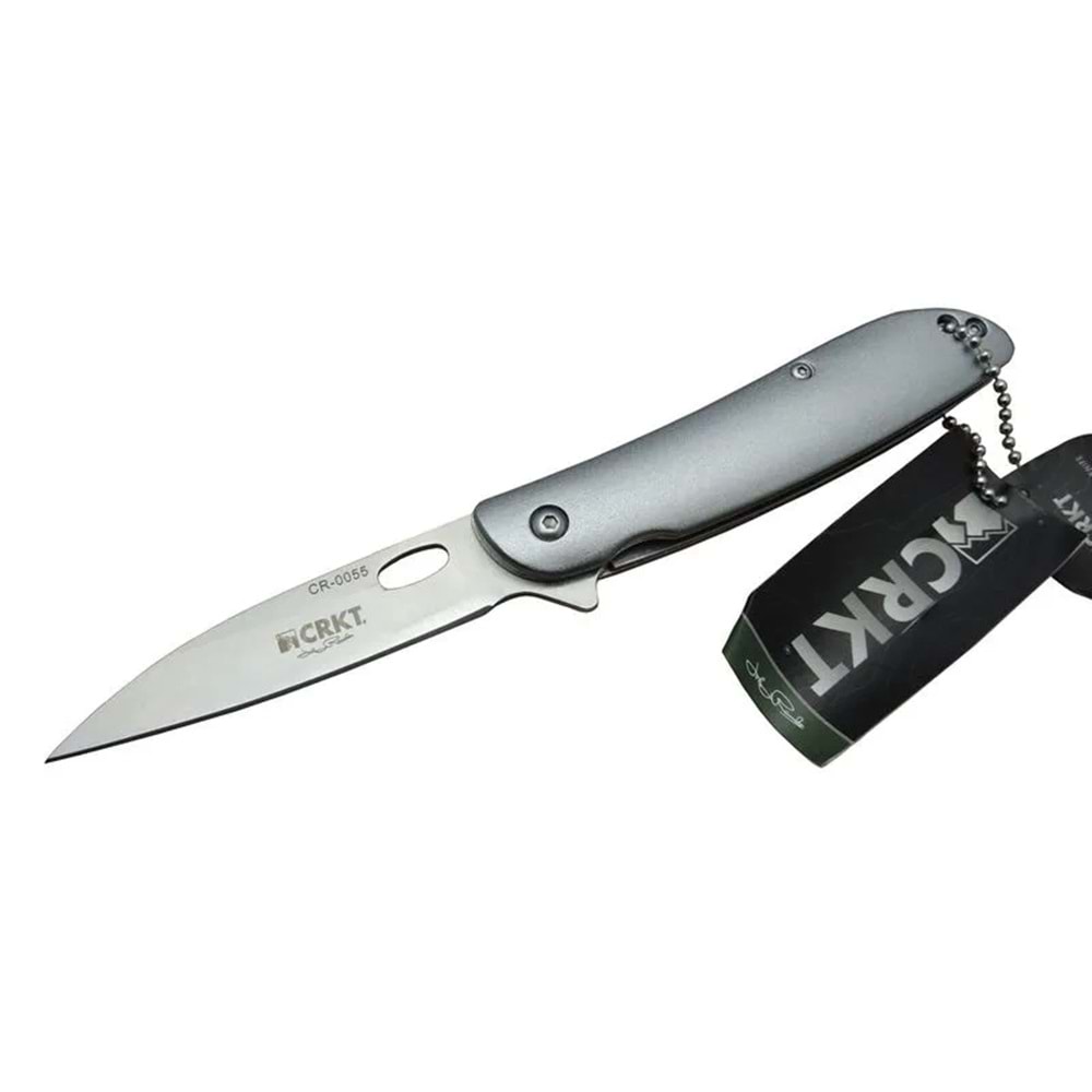 Cr 0055 Kamp Çakı 18 Cm - Otomatik, Metal Saplı, Kılıflı, Kutulu