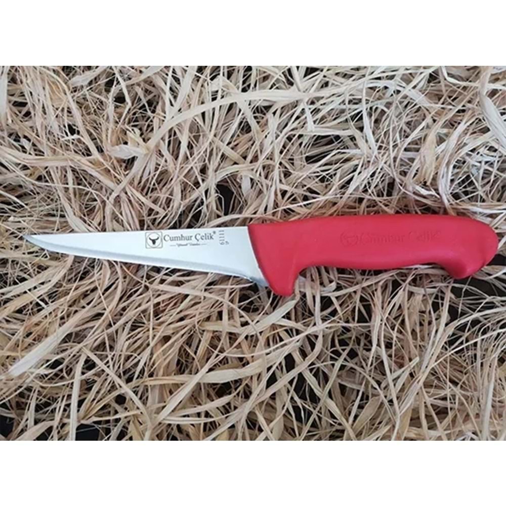 Sürmene 61111 Kasap Sıyırma Bıçağı, 12,5 Cm, Kaymaz Sap