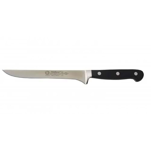 61907 - Sürmene Sıcak Dövme Kasap Kemik Sıyırma Bıçağı 17 Cm