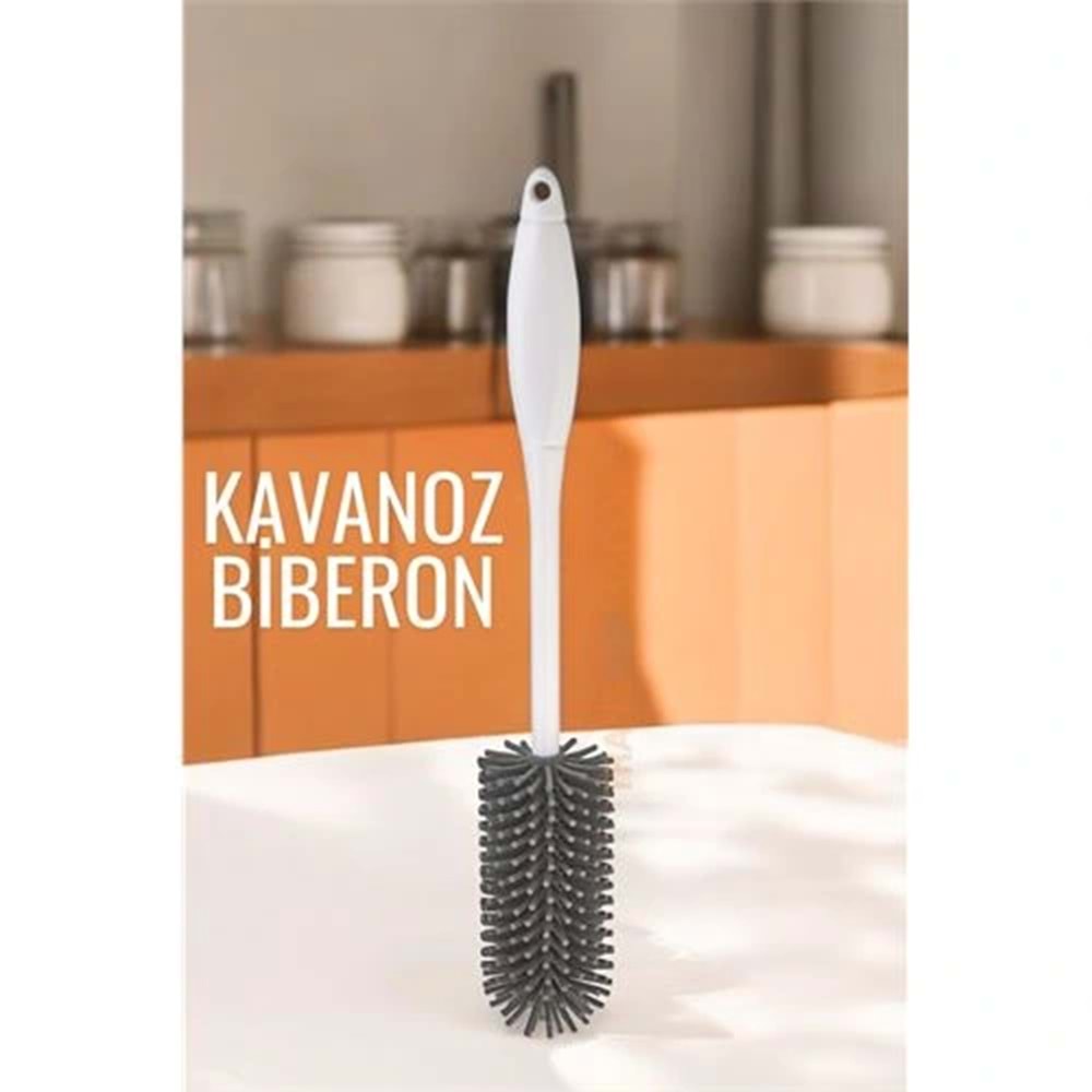 Kavanoz Temizleme Fırçası Şişe Biberon Dar BölgeTemizleyici Fırça