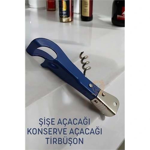 Multi Şişe Açacağı Tirbüşon Konserve Açacağı Clovis