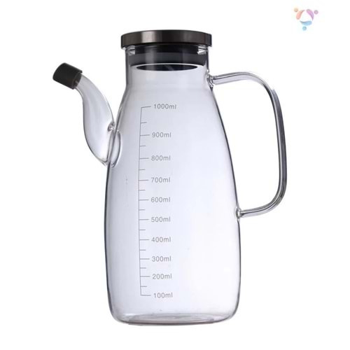 Cam Yağdanlık 1 litre