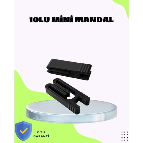 Cips Kahve ve Bakliyat İçin Poşet Kapatma Mandalı 10’lu