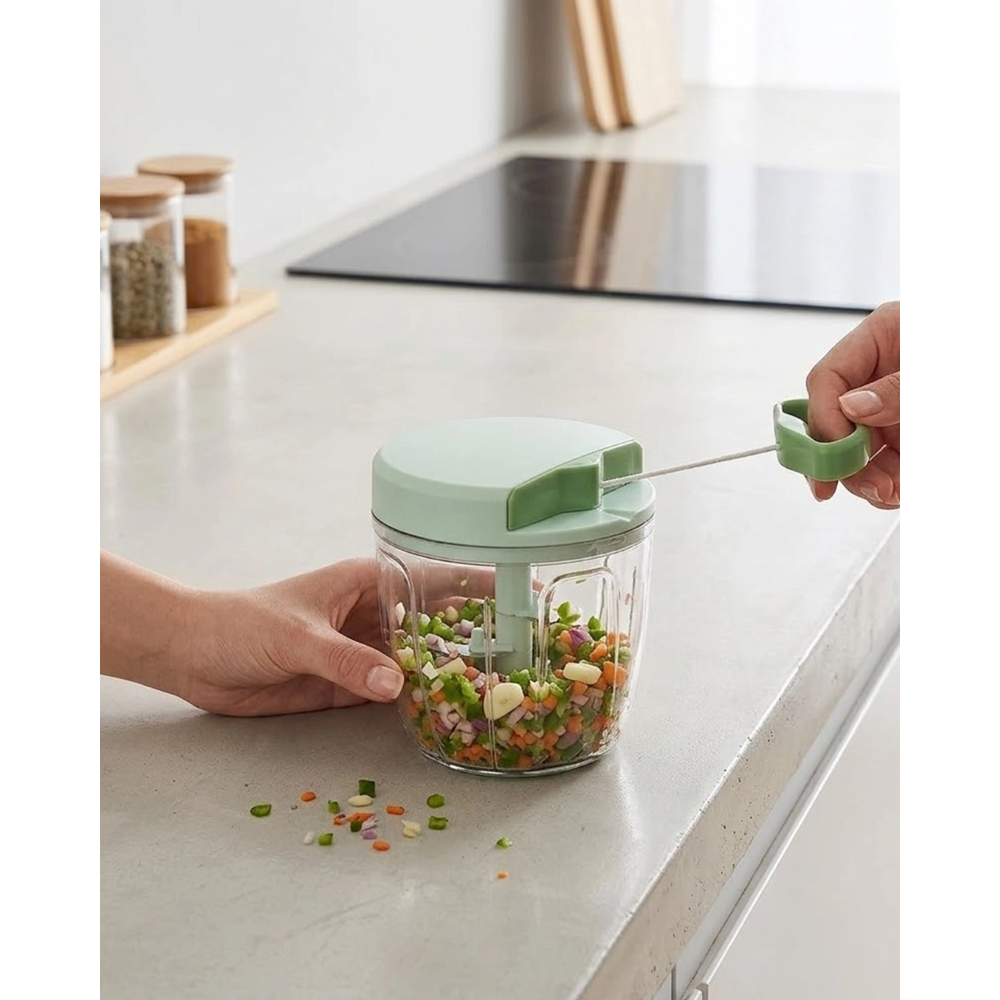 İpli Manuel Sebze Doğrayıcı 5 lı Pratik Mutfak Rondosu