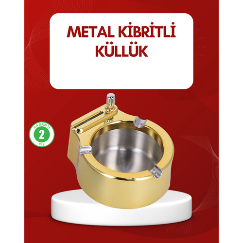 Metal Küllük Gizli Ateşleme Sistemli Şık Tasarım