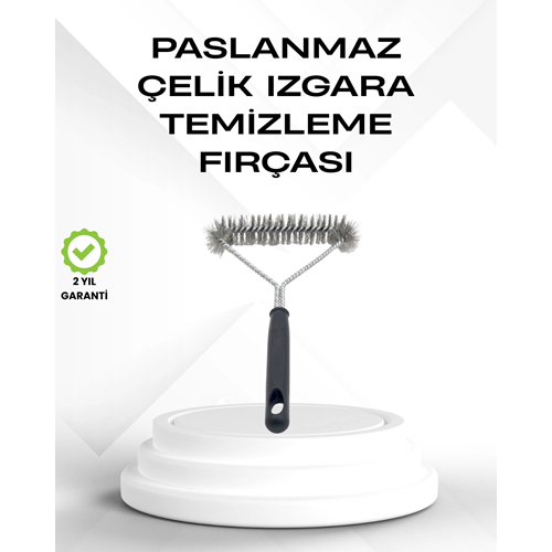 Tel Izgara Temizleme Fırçası BBQ Sonrası Kolay Temizlik