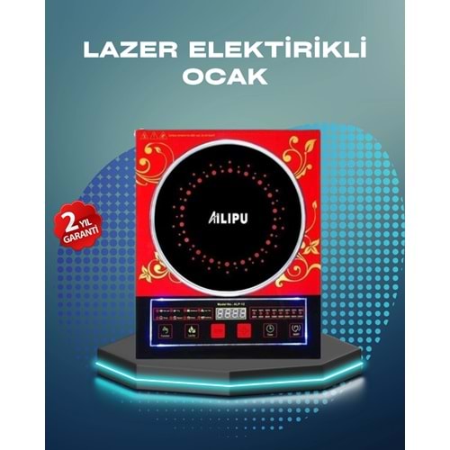 Dokunmatik LED Ekranlı İndüksiyon Ocak 8 Fonksiyonlu