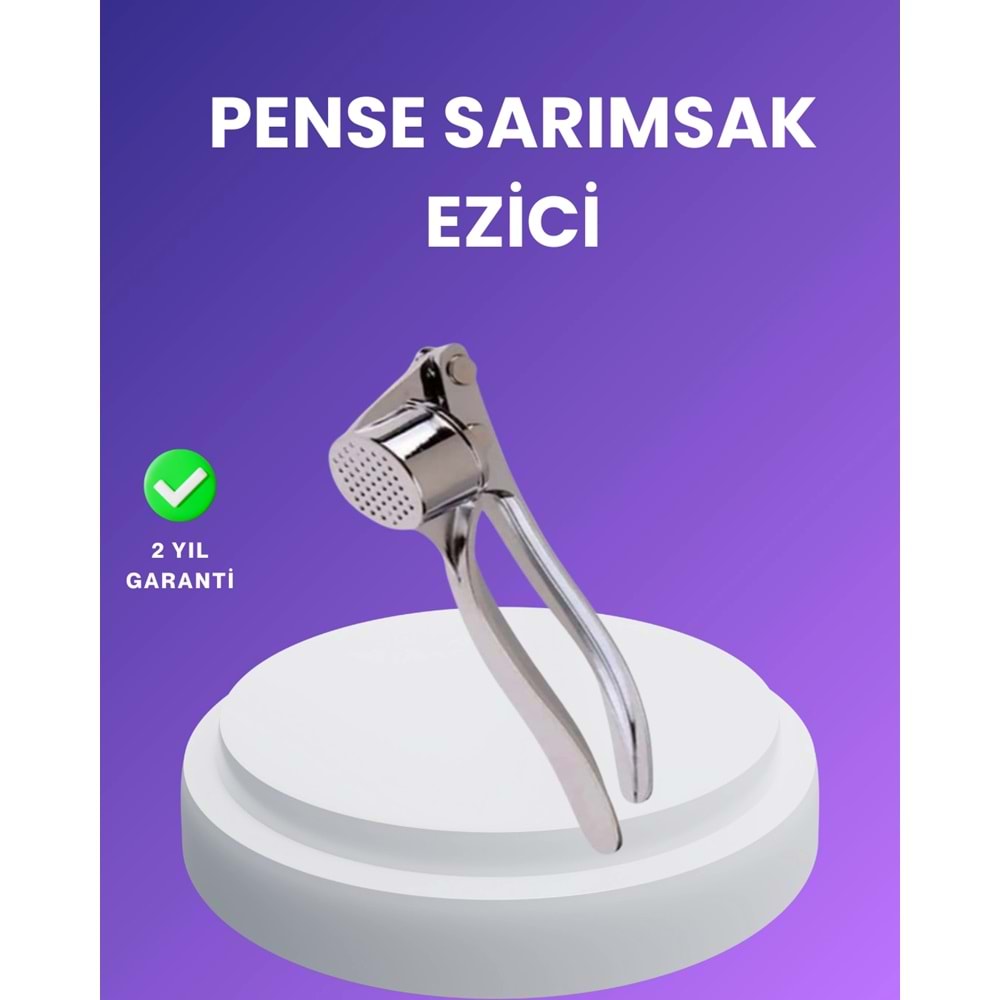 Sarımsak Presi Kolay Temizlik ve Yüksek Basınçlı Ezme