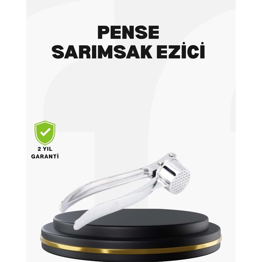 Profesyonel Sarımsak Ezici Sağlam Yapı ve Rahat Kavrama