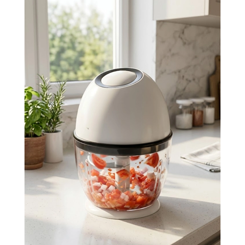 Şarjlı Mini Doğrayıcı 450 ML Kablosuz Sebze Doğrayıcı