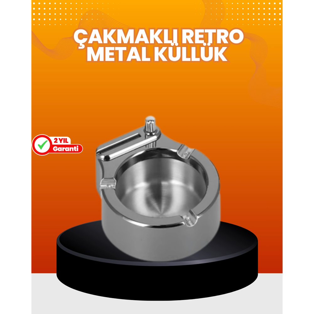 Küllük ve Çakmak Birleşik Set Paslanmaz Çelik Gövde