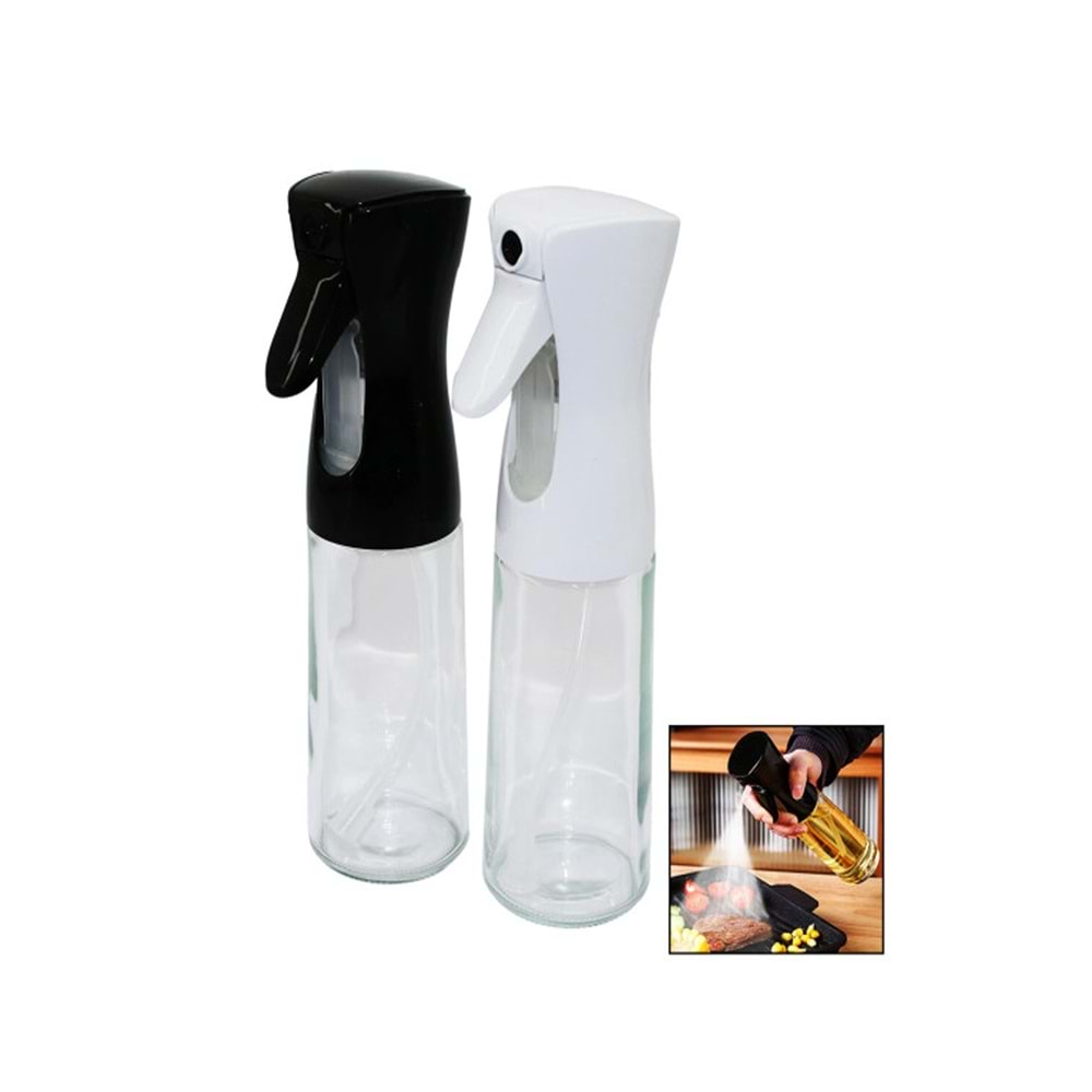 Spreyli Cam Yağdanlık 200 Ml -CLKN-1880