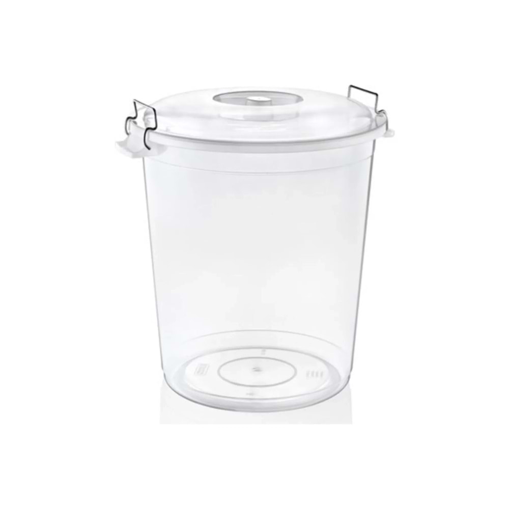 Plus Şeffaf Bakliyat Kovası 50 Litre -ASD173