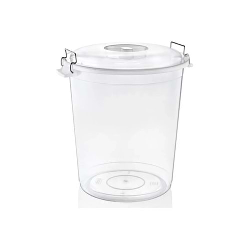 Plus Şeffaf Bakliyat Kovası 50 Litre -ASD173